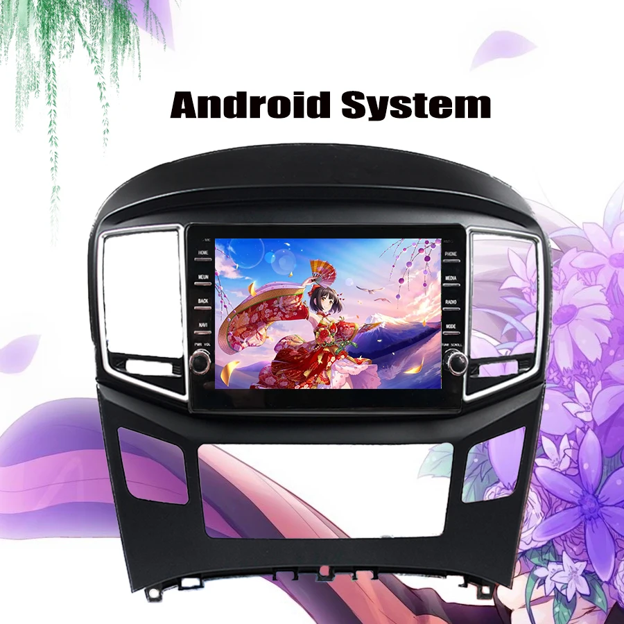 Sale Android 9.0 For Hyundai H1 Grand Starex 2015 - 2019 8 Core 64GB ROM Car DVD Player GPS Glonass Navi Radio HD 4G Bluetooth Audio 2