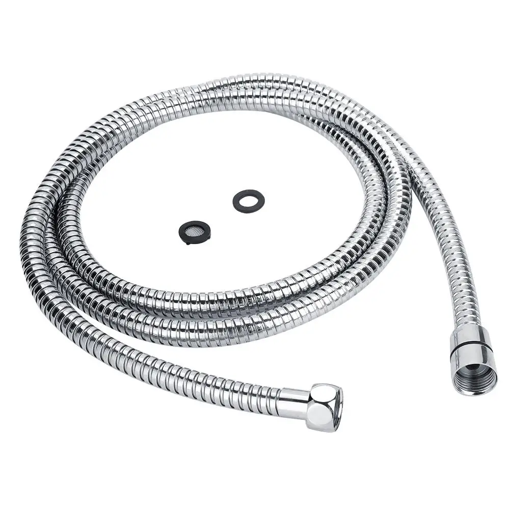 Faucet Extenders Stainless Steel Shower Hose  Long Handheld Shower  Hose Replacement Faucet Extenders