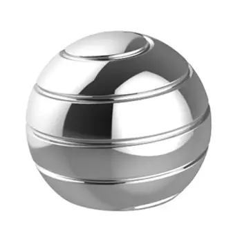 

45mm Removable Tabletop Metal Helix Ball Gyro Stress Reliver Toy