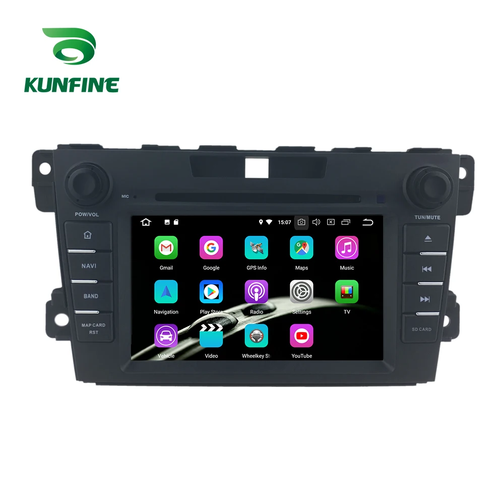 Top Android 9.0 Core PX6 A72 Ram 4G Rom 64G Car DVD GPS Multimedia Player Car Stereo For Mazda CX-7 2009-2014 radio headunit  1
