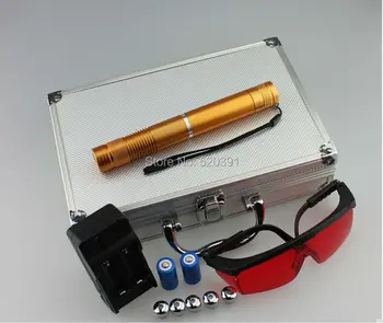 

AAA Military 5000000m 500w 450nm High Power Blue Laser Pointers Burning Match/wood/cigarettes/candle/balloon/plastic+Glasses