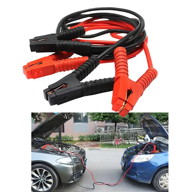 6 metros 20 pies de largo 1500A automóvil de uso de emergencia Cable de conexión de batería de Cable de salto de la batería del coche línea de emergencia
