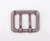 55*43MM  Me Silver Double Tongue Pin Prong DIY Metal Belt Buckle Fits 40MM Straps ► Photo 2/6