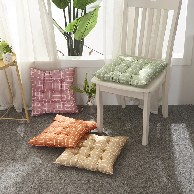 Home office decoration comfortable cotton cushion winter office chair