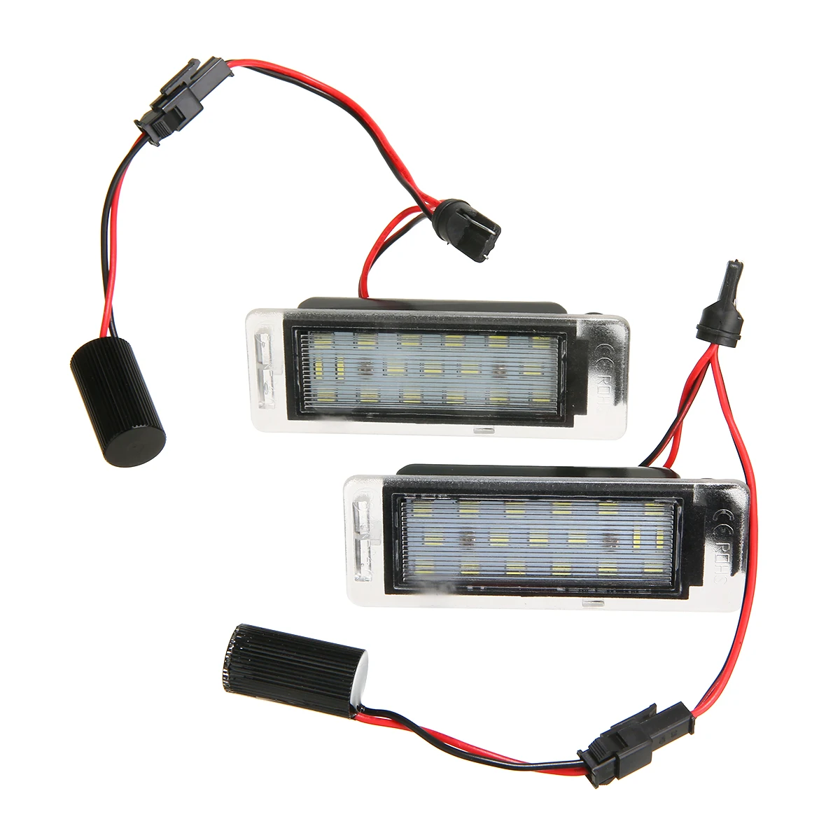 

2Pcs Car LED License Number Plate Light Lamp 18 LEDs White Light For Cadillac CTS Wagon XTS SRX Buick Encore