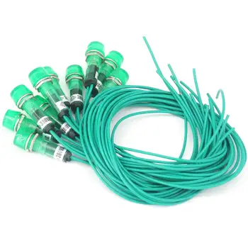 

380V Green Indicator Lamp Signal Switch Light Special M10 For Water Heater Food Grade