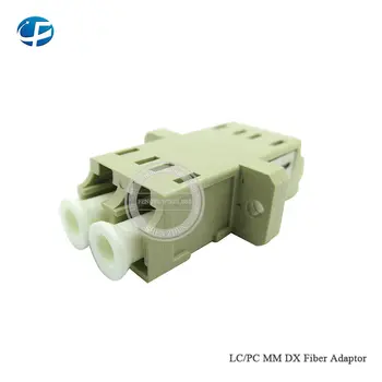 

100pcs/lot cheap price best selling LC-LC Fiber Optical Adapter Connector Multi-mode LC Adapter Duplex Fiber Coupler