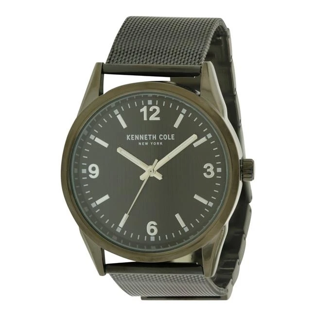 Kenneth Cole New York черные мужские часы из нержавеющей стали 10030782 | Наручные