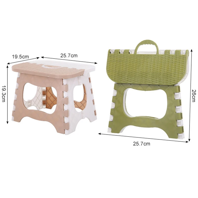Plastic Folding Stool Thickening Chair Portable Home Furniture Children Convenient Dining Stool Plastic Folding Stool Thickening Chair Portable Home Furniture Children Convenient Dining Stool