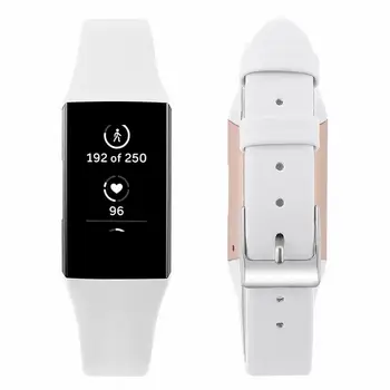 

New Leather Smart Watch Band For Fitbit Charge 3 & Charge 3 SE Replacement Wristband Bracelet Stap For Women Men Small & Large