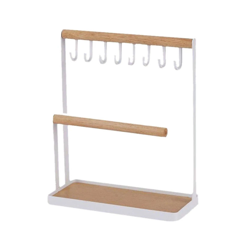 Jewelry Rack Creative Jewelry Storage Rack Desktop Mobile Phone Stand Jewelry Display Rack Bracket Two-Layer Jewelry Rack Jewelry Rack Creative Jewelry Storage Rack Desktop Mobile Phone Stand Jewelry Display Rack Bracket Two-Layer Jewelry Rack