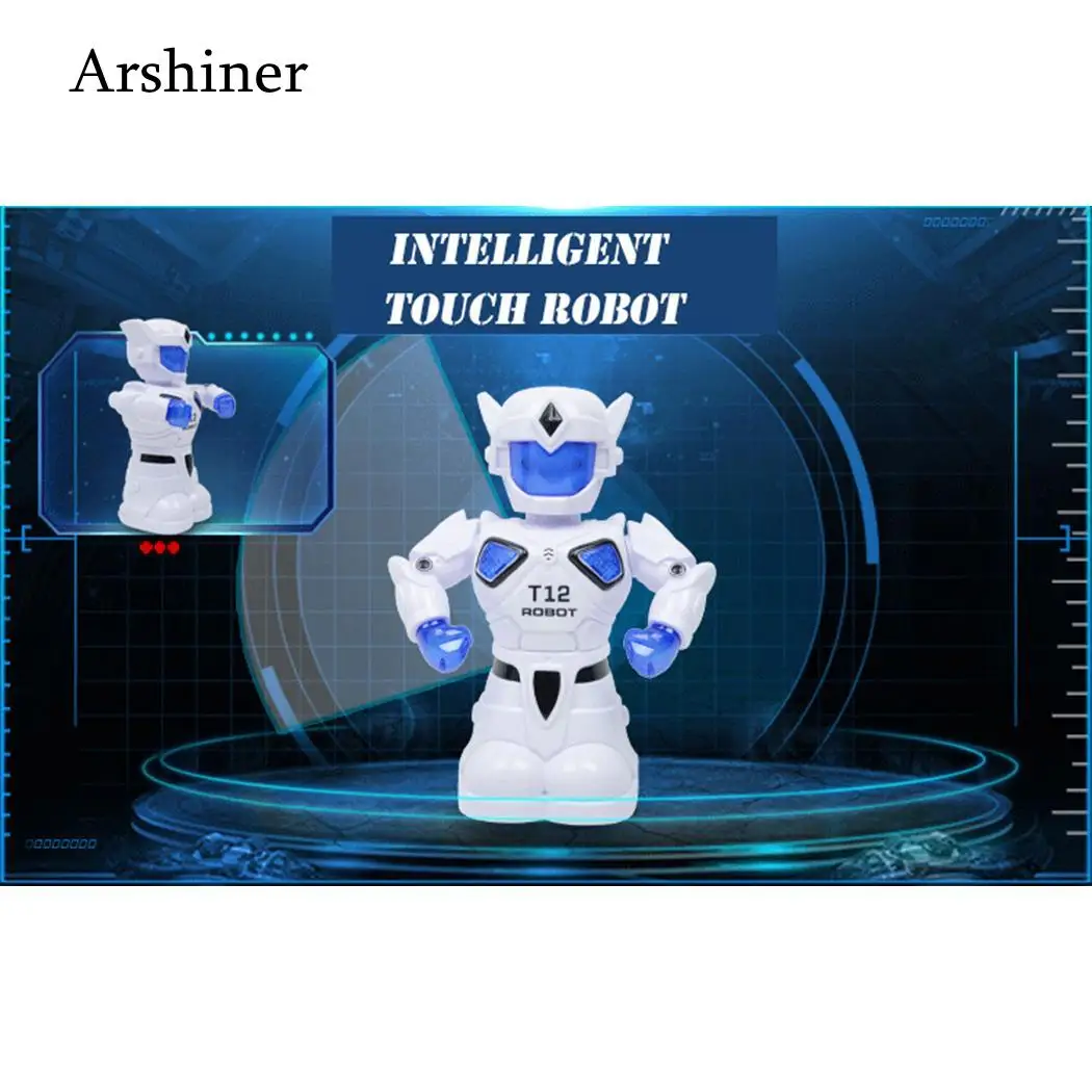 Kids Toys For Gift  Toy Boys Toddler Smart Birthday Touch Inductive Robot Multifunctional Robot Children