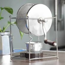 Жаровня для кофе из нержавеющей стали Barista, ручная машина для выпечки кофейных зерен, роликовые кухонные аксессуары, приборы, кофейные инструменты