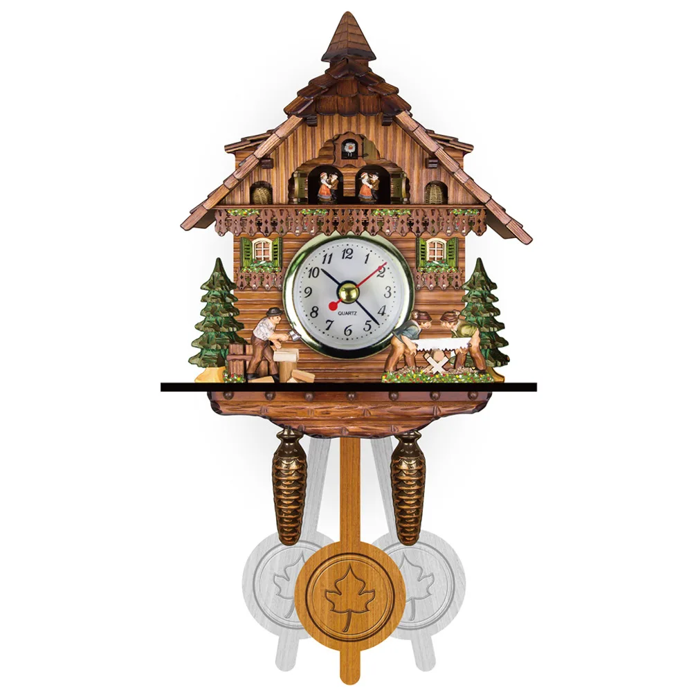 Настенные часы с кукушкой качели таймер woodenboard часы, офиса, дома, высокое качество