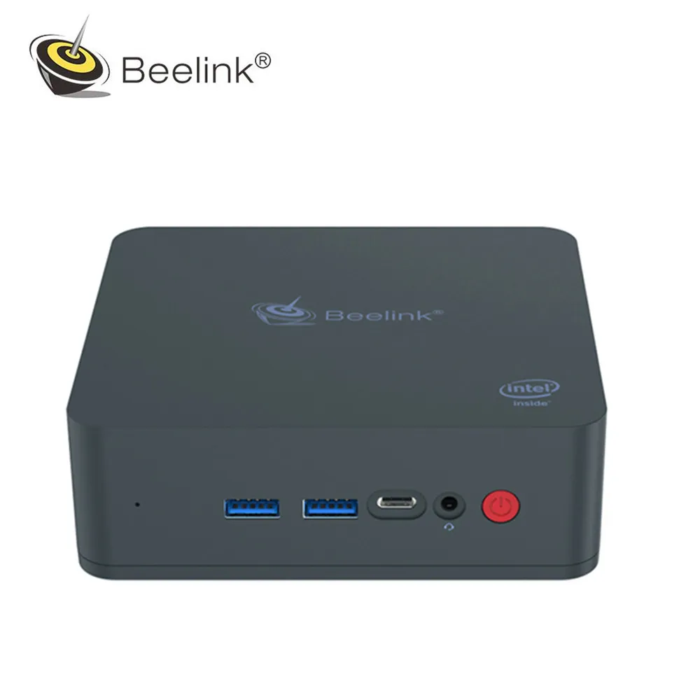 Beelink U55 Мини ПК Intel Core I3 5005U HD graphics 5500 2 4G + 5 8G WiFi 1000 Мбит/с BT4.0 поддержка ТВ коробок Windows