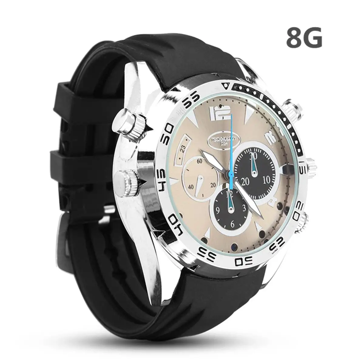 

Waterproof 8G Full 1080P HD Camera Watch Infrared Digital Watch For Taking Picture Audio Recording Fuction Men Women Watch