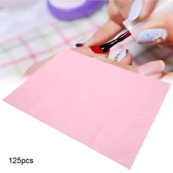 

Nails 125pcs Waterproof Nail Art Paper Table Mat Pad Salon Practice Manicure Tool Nails Accessoires