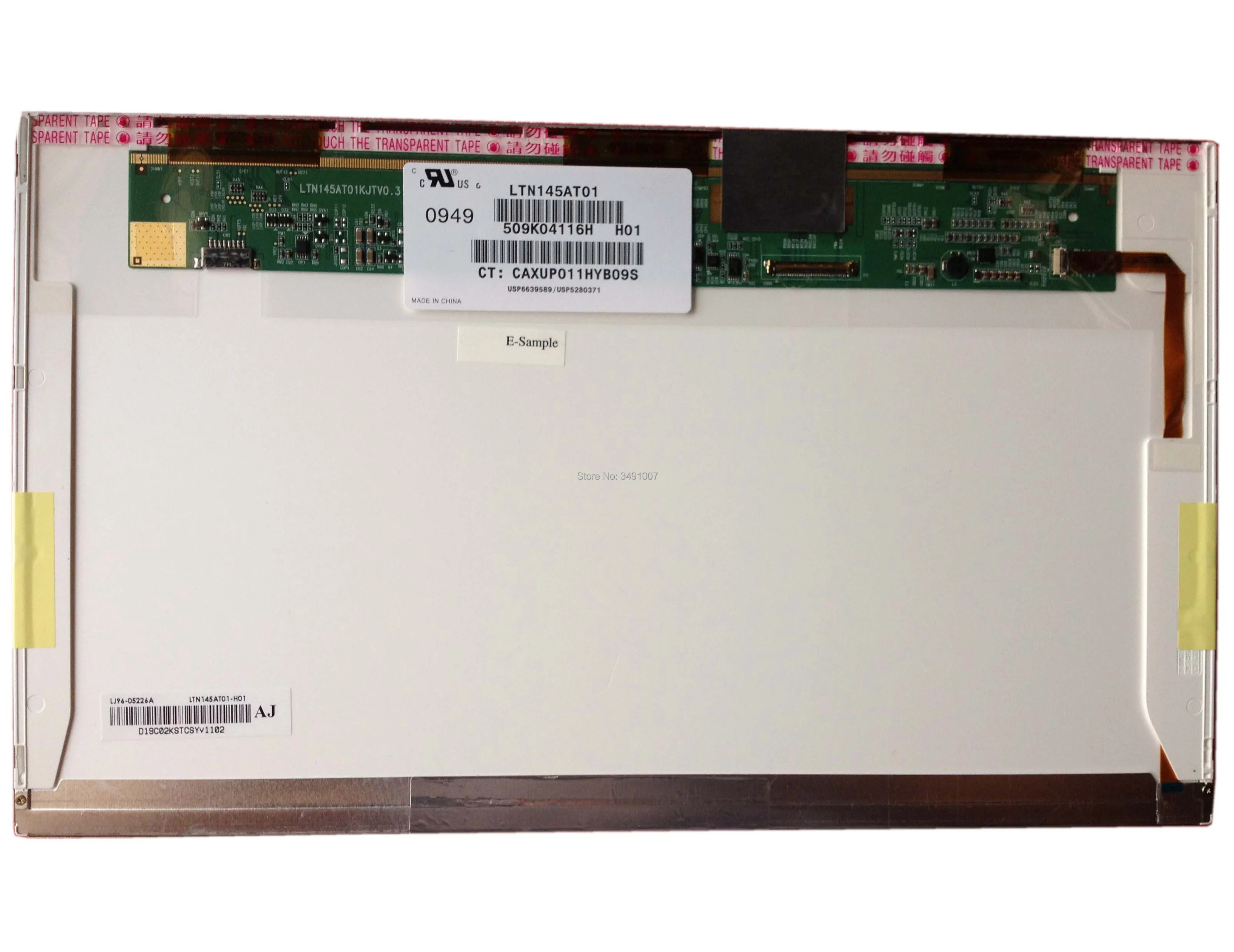 

LALAWIN for hp DV5 laptop LCD LED screen display matrix 100% test LTN145AT01 LP145WH1-TLA1 LP145WH1-TLB1