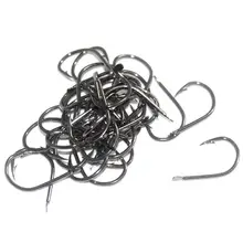 Крючок для приманки из стали, углеродный рыболовный пластиковый материал, стальная ручка, углеродная приманка, отличное 500 рыболовный крючок, кольцевая коробка для рыбы с