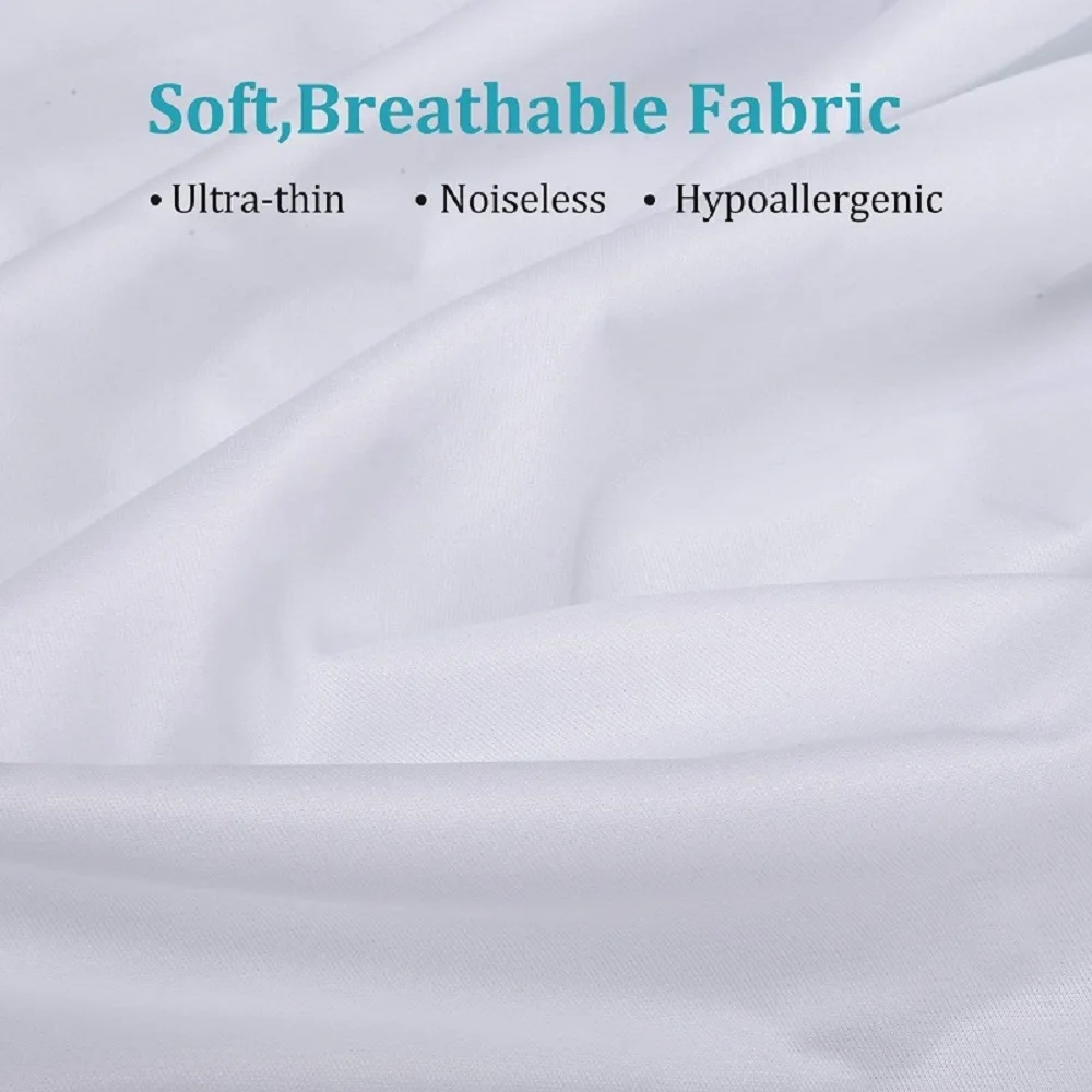 Turetrip جميع حجم السلس سستة فراش مقاوم للماء غطاء حشرة الفراش واقية غطاء واقي المرتبة بالكامل غطاء للمرتبة