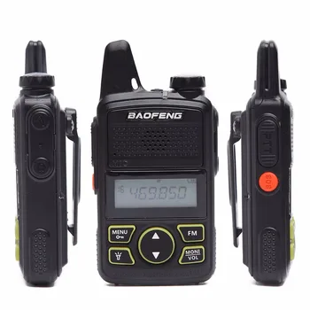

10pcs PTT Baofeng BF-T1 New Portable radio new MINI Walkie Talkie Dual Ham radio communicador Transceiver