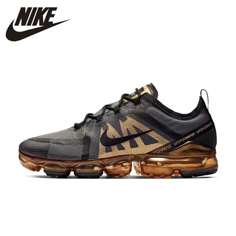 Nike AIR VAPORMAX 2019 PRM Man Running Shoes Cushion Breathable Sports Sneakers Anti-slip