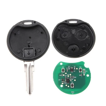 

3 Button Car 433MHz Remote Key Fob Blade For Smart Fortwo Forfour City Roadster
