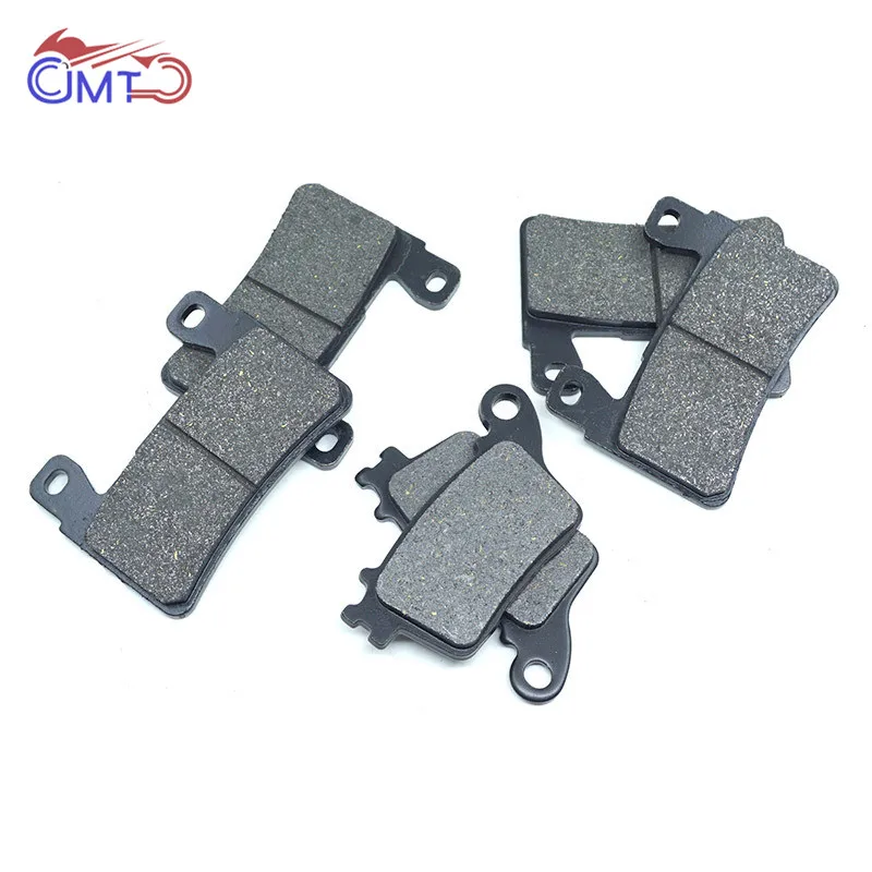 

For Kawasaki Ninja ZX6R 636 ZX-6R ZX636F ZX636E ABS 2013 2014 2015 2016 2017 2018 Front Rear Brake Pads Set Kit
