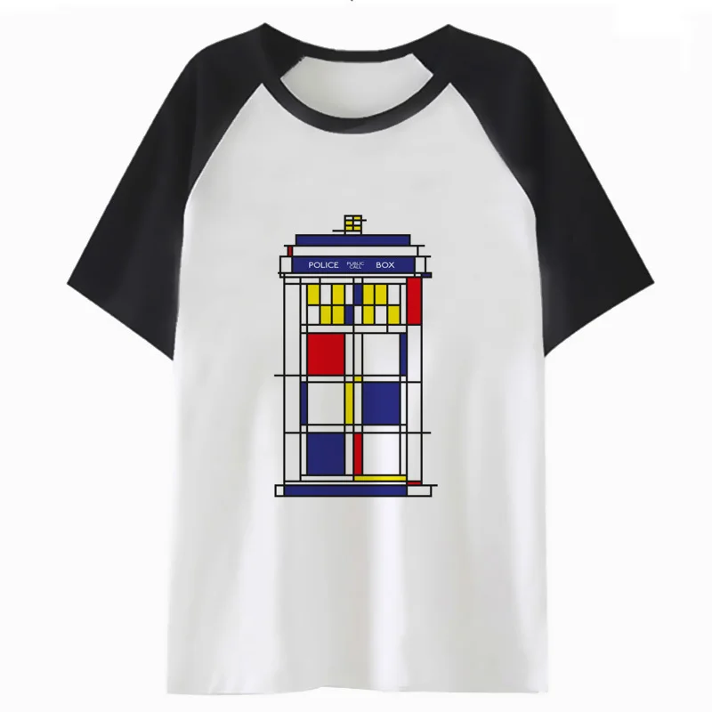 Mondrian Футболка Мужская Хип-Хоп футболка одежда футболка Топ Мужская Футболка harajuku хип Уличная Для забавного o1871