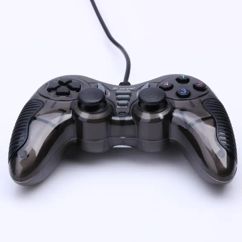 JITE PC Вибрация Joypad игровой контроллер геймпад Поддержка double shock USB джойстик ПК 2 0/1