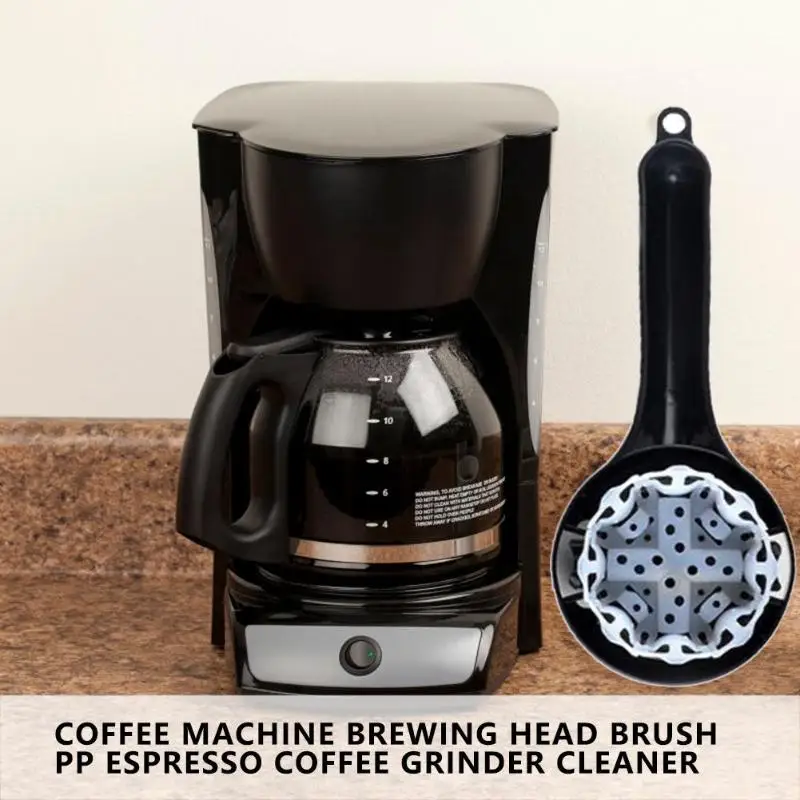 

Coffee Maker Tool Cleaner Machine Brewing Head Brush PP Espresso Coffee Grinder Cleaning Appliances Accessories