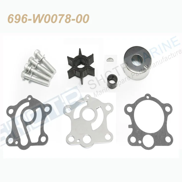 

SHCTR Water Pump & Impeller Kit for OEM 696-W0078-00,48HP