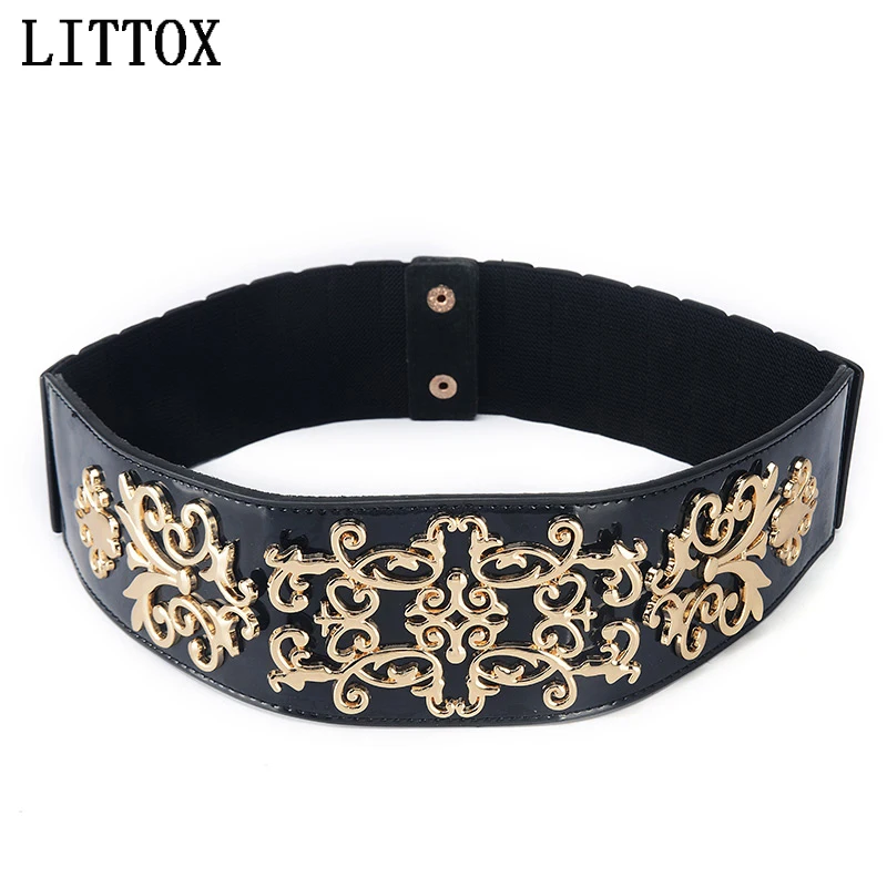 Elastic Belt Split Leather Belts For Women Fashion Women Embroidery