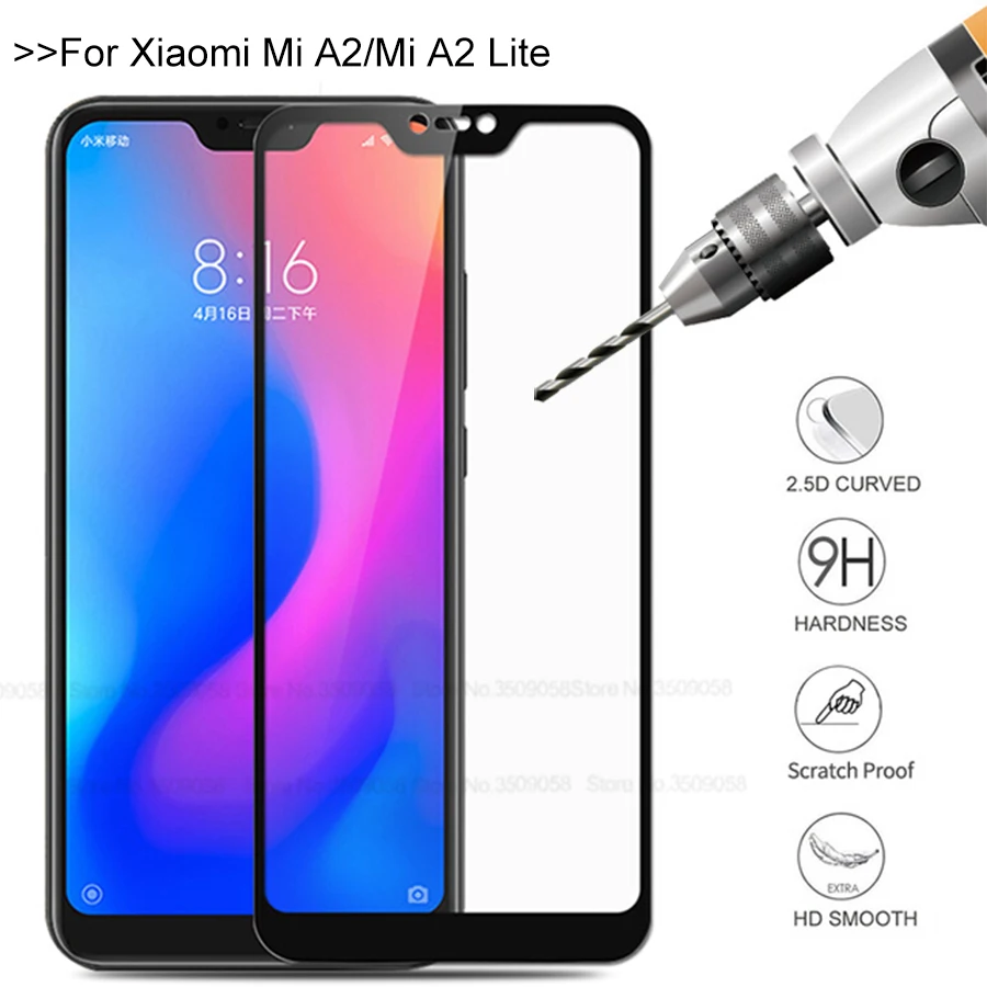 

mi a2 glass for xiaomi mi a2 lite screen protector tempered glass for xiaomi mi a3 a3 lite glas mia2 mia3 mi a2lite a3lite film