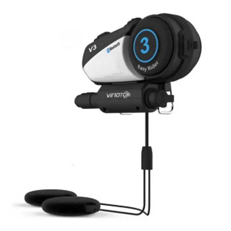 

Motorcycle Helmet Bluetooth Headset Wireless Communication Systems Long Standby Call Noise Reduction Waterproof Earphones