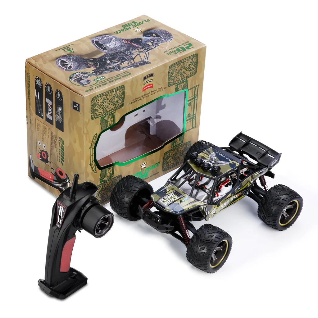 GPTOYS S916 RC автомобиль 26Mph Дистанционное управление грузовик 1/12 Масштаб 2 4 ГГц 2WD