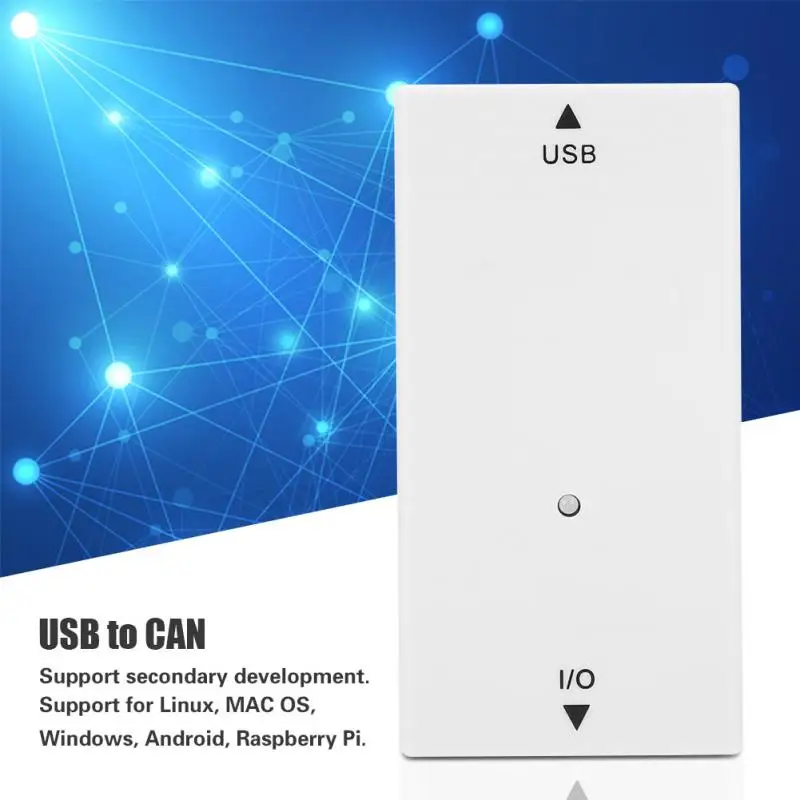 USB to CAN Bus Converter Adapter Dual-channel 2CH CAN Interface Card USB-CAN 2A