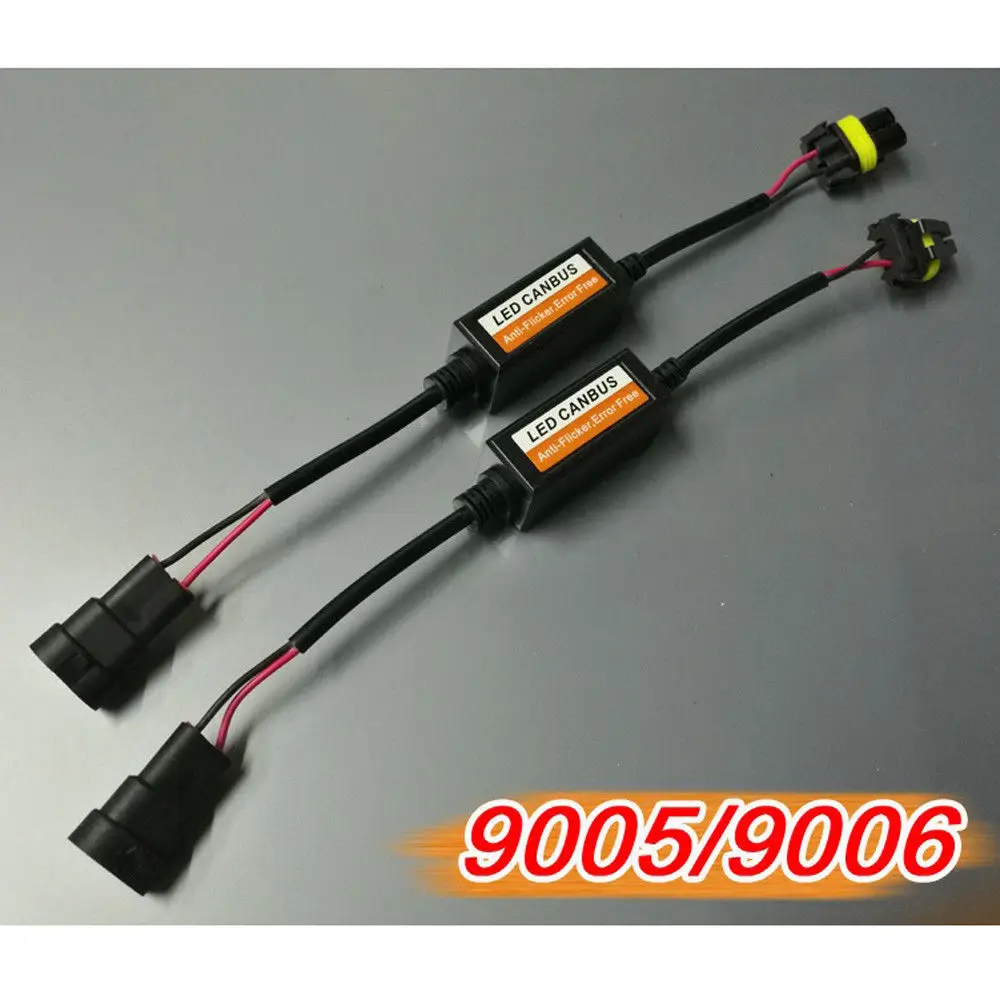 1x H1 H4 H7 H11 3157Car светодиодный декодер Canbus Error Free резистор подавитель 12v