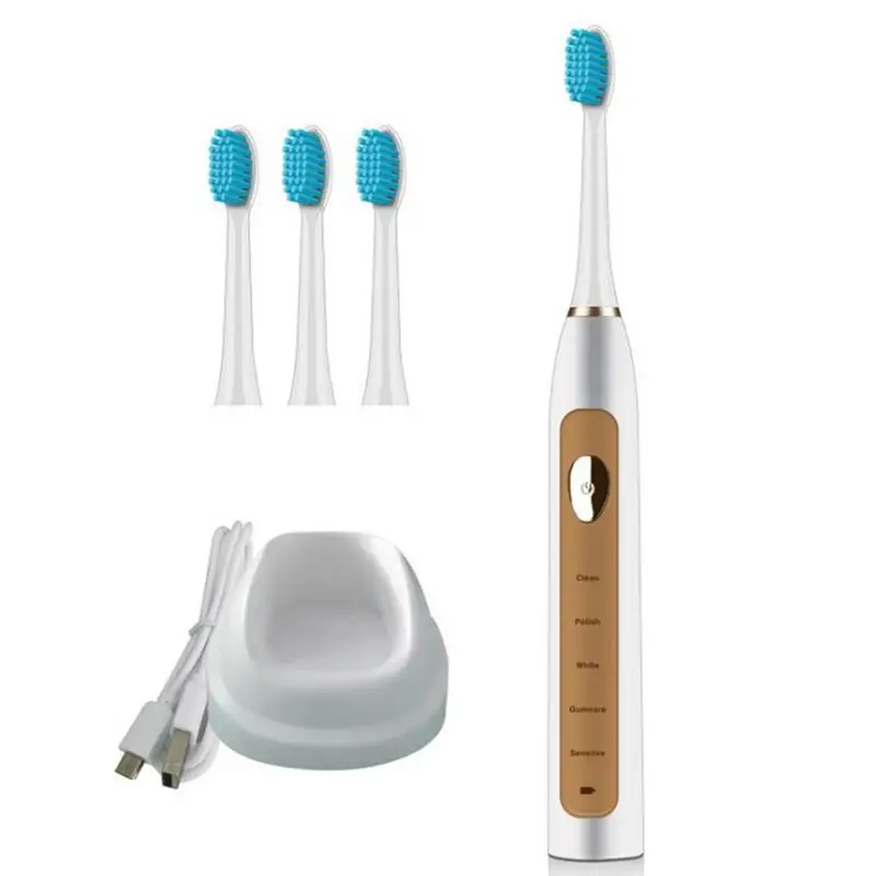 

Magnetic Suspension Electric Toothbrush Acoustic Vibration Induction Rechargeable Household Electric Toothbrush For Adults