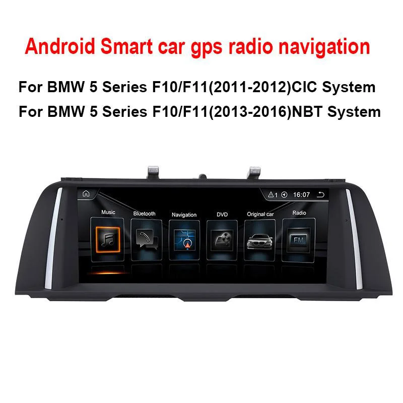 

10.25"Android 9.0 Car Radio Audio Stereo for (2011-2016)BMW 5 series F10/F11 with GPS Navigation MP5 Bluetooth WiFi Mirrorlink