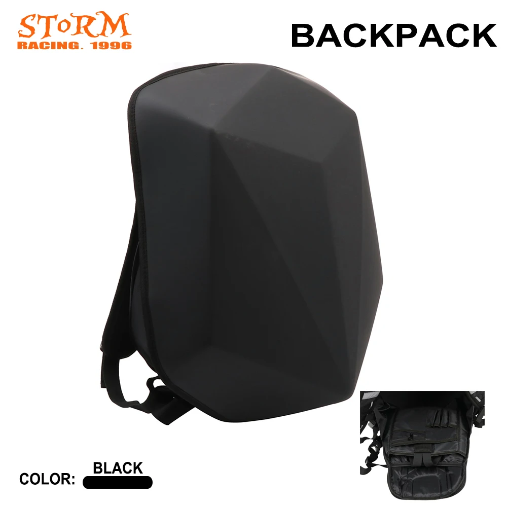 

Motorcycle Carbon Fiber Backpack Riding Bag Waterproof Hard Shell For KTM YAMAHA KAWASAKI SUZUKI HONDA CBR CB VFR NC GSXR YZF