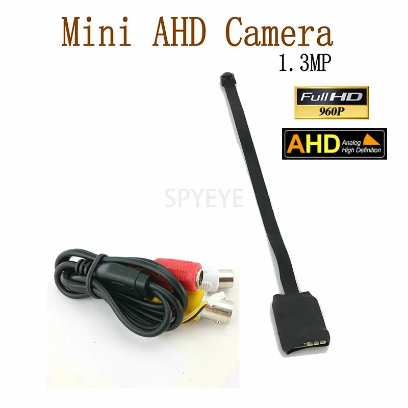 

Diy Use 8*8mm Smallest Super Covert Hide Mini 1.3MP 960P HD AHD/TVI/CVI/CVBS 4 IN 1 UTC Mini Ahd Camera Module For AHD DVR