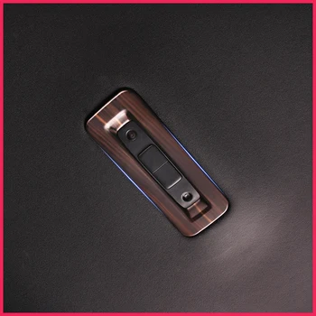 

A Little Change Trunk light button decorative frame patch tail box light button sticker For Toyota C-HR 2018 car Accessories