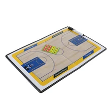 Magnetic Basketball Strategy Boards Durable Basketball Clipboard Foldable Basketball Training Marker Board