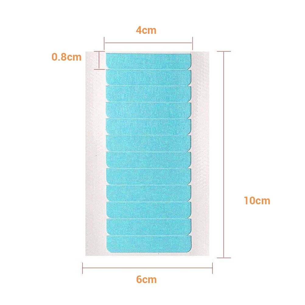 5Pcs Hair Tape Adhesive Glue Double Sided Hair Extension Tapes Replacement Tapes for Hair Extensions Extension Tool