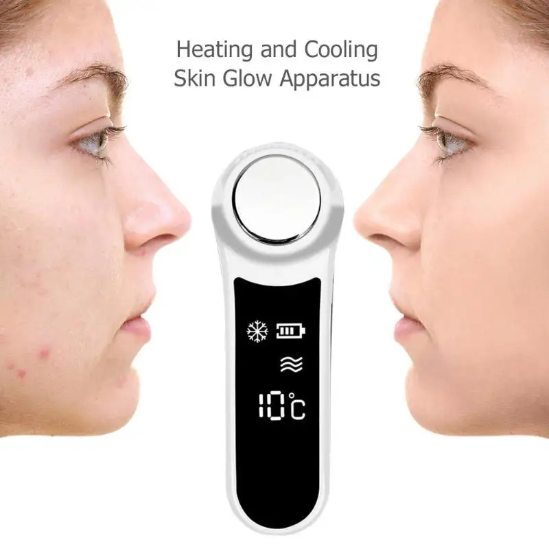 USB Rechargeable Electric Face Skin Care Beauty Spa Instrument LCD