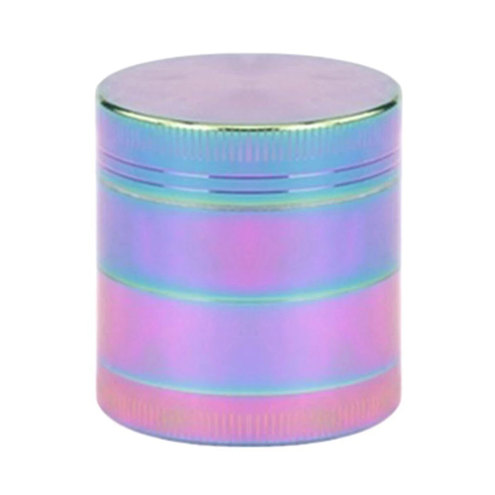 Hot Sale Colourful 4 Pieces Metal Tobacco Grinder Spice Grinder Herb Grinder-Metal (40mm/1.5inch)