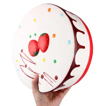 

25CM Round Cream Mousse Cake Shape Anti Stress Squishy Toy