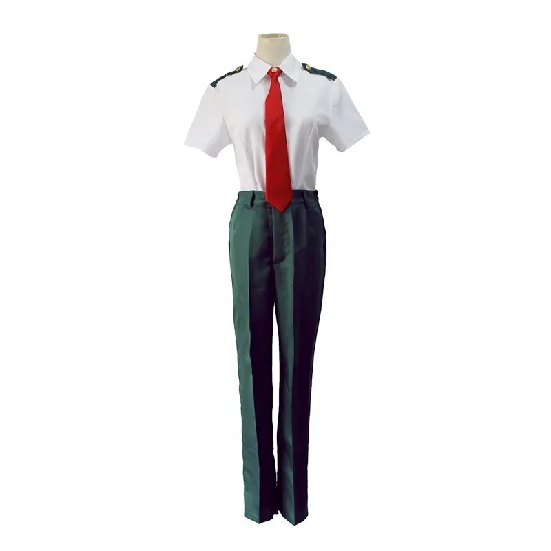 

Summer New Arrival For Boku No Hero Academia Bakugou Katsuki My Hero Academia OCHACO URARAKA School Uniform Cosplay Costume