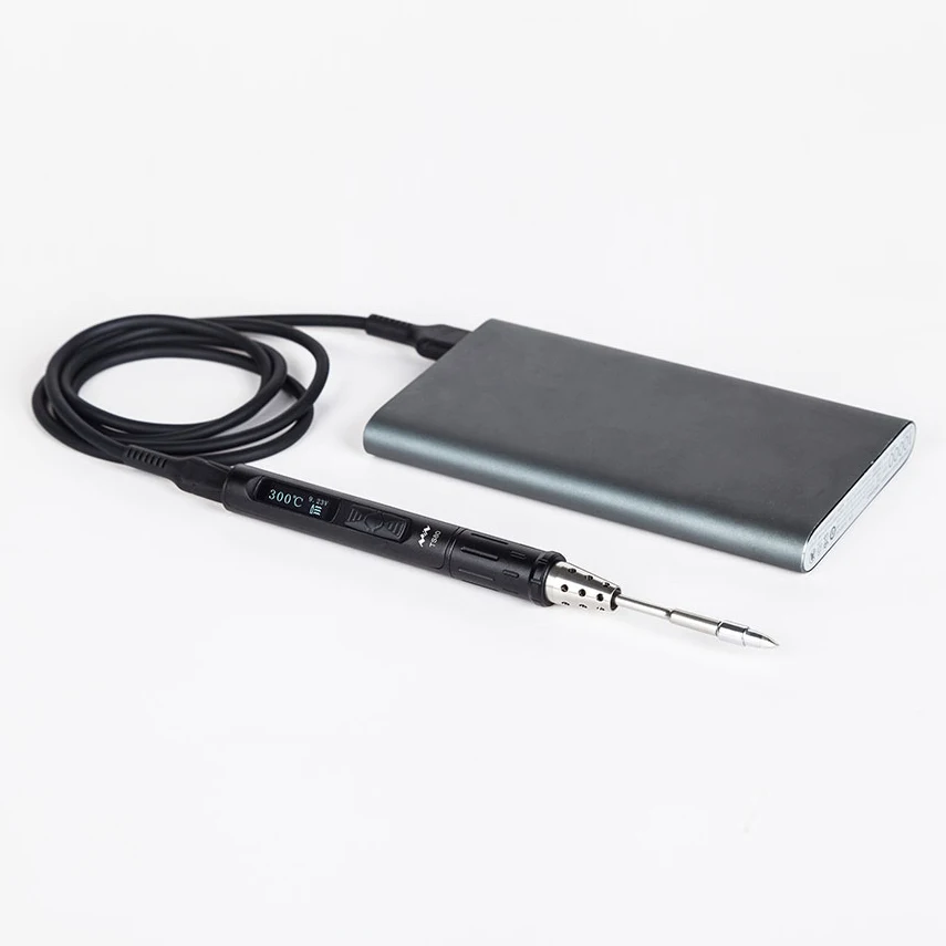  New-Mini Ts80-More Portable Temperature Control Smart Soldering Iron Mini Soldering Iron Soldering  - 32982271296